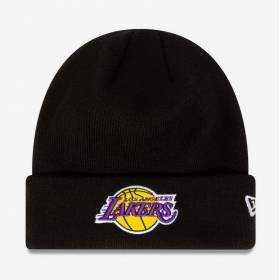 New Era Essential Knit NBA Los Angeles Lakers Black