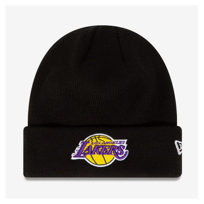 New Era Essential Knit NBA Los Angeles Lakers Black New Era Essential Knit NBA Los Angeles Lakers Black
