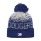 Bonnet MLB Los Angeles Dodgers New Era Sport Knit Bleu Bonnet MLB Los Angeles Dodgers New Era Sport Knit Bleu