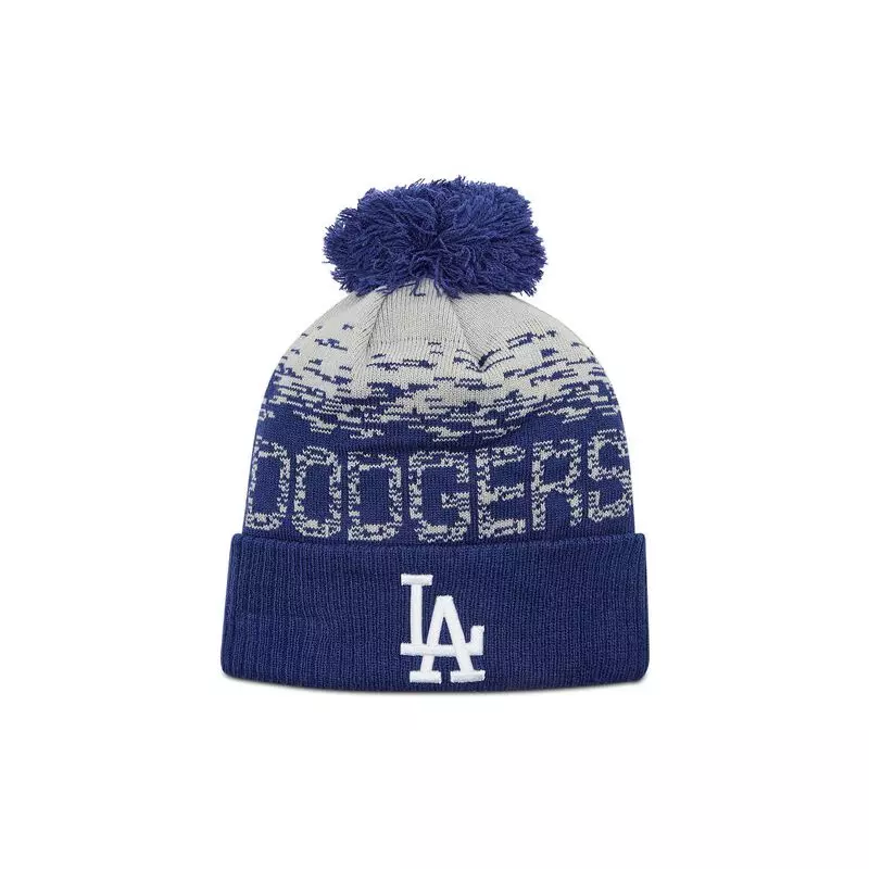 Bonnet MLB Los Angeles Dodgers New Era Sport Knit Bleu