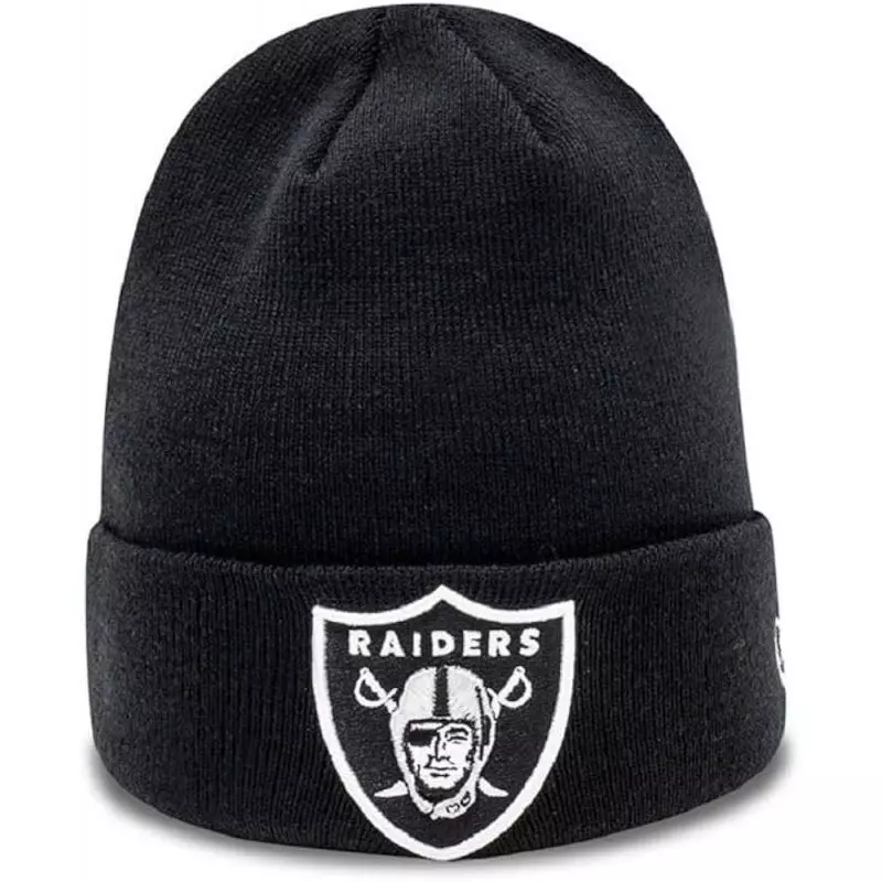 Bonnet NFL Las Vegas Raiders New Era Essential Noir