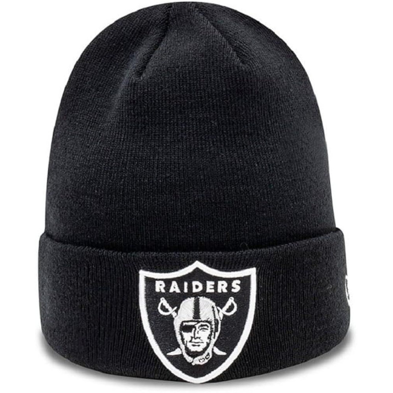 Gorro NFL Las Vegas Raiders New Era Essential negro Gorro NFL Las Vegas Raiders New Era Essential negro
