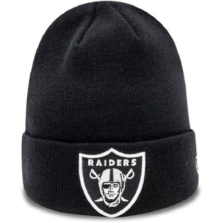 New Era Essential Beanie NFL Las Vegas Raiders black