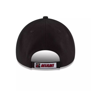 Kid's New Era The League 9FORTY hat NBA Miami Heat Black