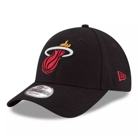 Kid's New Era The League 9FORTY hat NBA Miami Heat Black