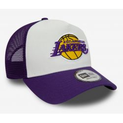 Casquette NBA Los Angeles Lakers New Era Trucker Violet