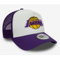Casquette NBA Los Angeles Lakers New Era Trucker Violet Casquette NBA Los Angeles Lakers New Era Trucker Violet