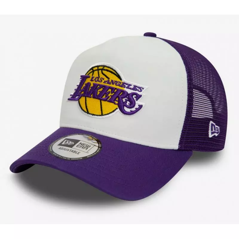 Casquette NBA Los Angeles Lakers New Era Trucker Violet