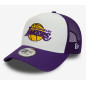 Casquette NBA Los Angeles Lakers New Era Trucker Violet Casquette NBA Los Angeles Lakers New Era Trucker Violet