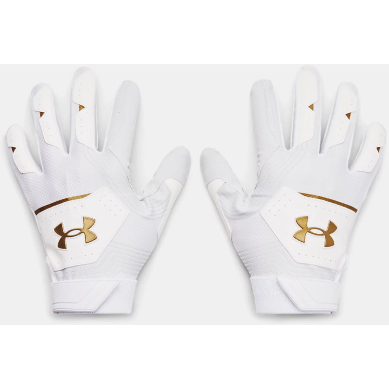 Gants de Batting Under armour Clean Up Blanc Gants de Batting Under armour Clean Up Blanc