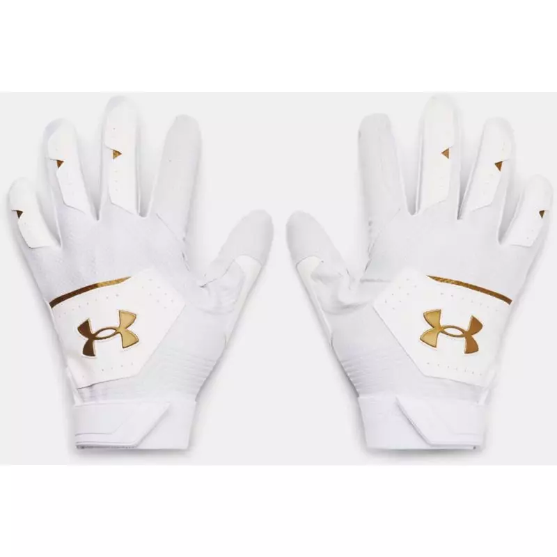 Guantes de Bateo Under Armour Clean Up Blanco