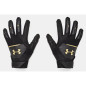 Men's Under armour Clean Up Batting glove Black Men's Under armour Clean Up Batting glove Black