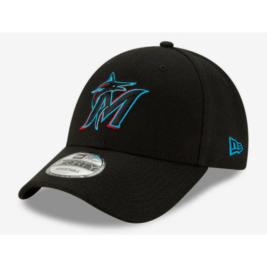 New Era The League 9FORTY Cap MLB Miami Marlins Black