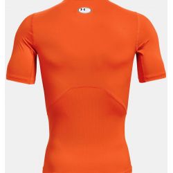 T-shirt de compression à manche courte Under Armour HeatGear Orange pour homme