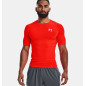 T-shirt de compression à manche courte Under Armour HeatGear Orange pour homme T-shirt de compression à manche courte Under Armour HeatGear Orange pour homme