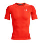 T-shirt de compression mangas cortas Under Armour Heatgear Naranja