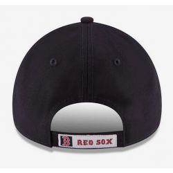 Casquette MLB Boston Red Sox New Era The League 9Forty Bleu marine pour Enfant