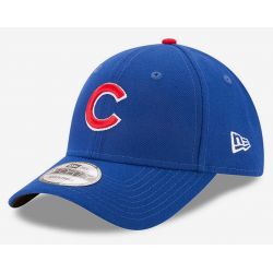 Casquette MLB Chicago Cubs New Era The League 9FORTY Bleu pour Enfant