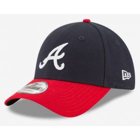 Casquette MLB Atlanta Braves New Era The League 9FORTY Bleu marine