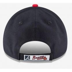 Casquette MLB Atlanta Braves New Era The League 9FORTY Bleu marine