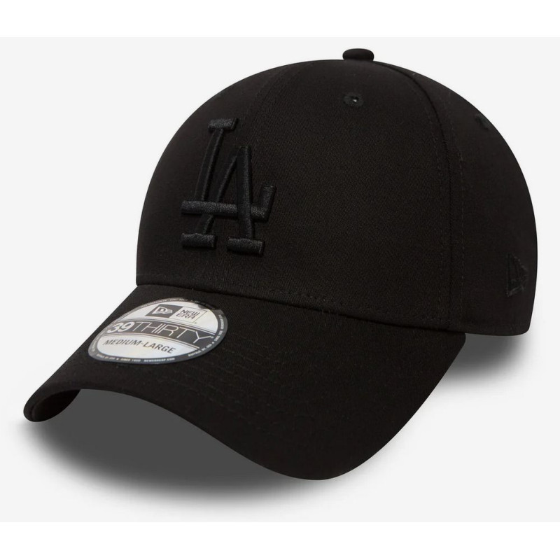 New Era League Essential 39THIRTY Cap MLB Los Angeles Dodgers Black New Era League Essential 39THIRTY Cap MLB Los Angeles Dodgers Black