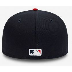 Casquette MLB Cleveland Guardians New Era Authentic 59FIFTY Bleu marine