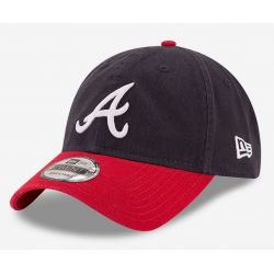 Casquette MLB Atlanta Braves New Era Core Classic 9TWENTY Bleu marine