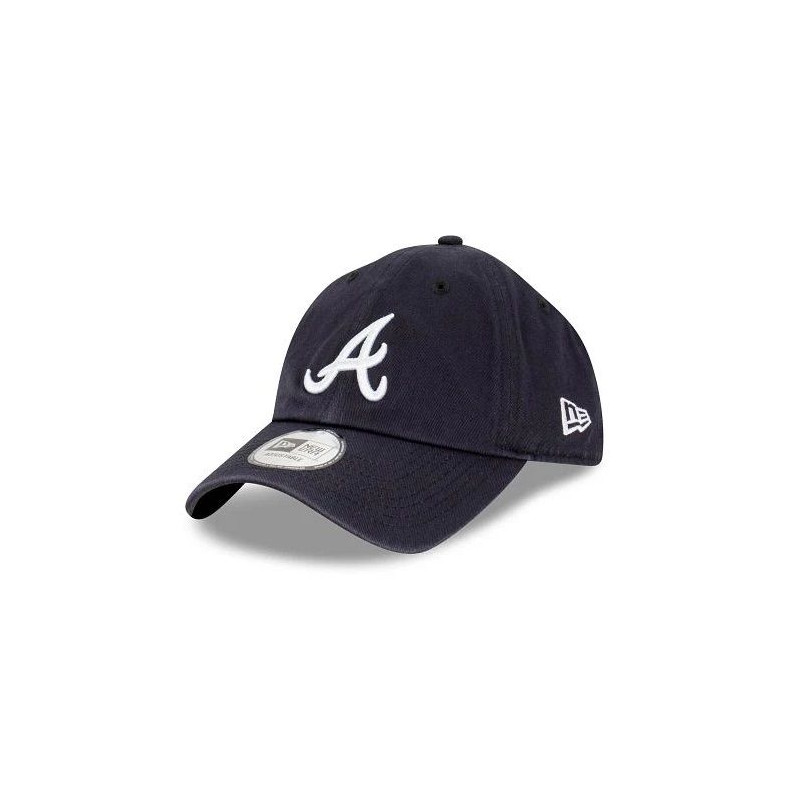 New Era Core Classic 9TWENTY Cap MLB Atlanta Braves Black