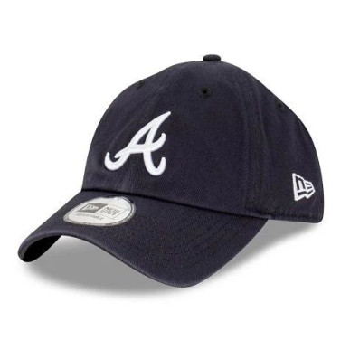 New Era Core Classic 9TWENTY Cap MLB Atlanta Braves Black