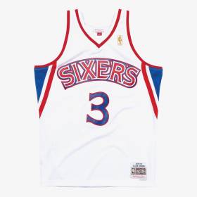 Mitchell & ness NBA Hardwood Classic swingman jersey Allen Iverson Philadelphie Sixers 2000-01 Home Road white