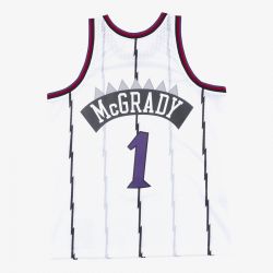 Camiseta NBA Tracy McGrady Toronto Raptors 1998-99 Mitchell & Ness Hardwood Classic Swingman Blanca