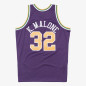 Maillot NBA Karl Malone Utah Jazz 1991-92 Mitchell & ness Hardwood Classic swingman Violet Maillot NBA Karl Malone Utah Jazz 1991-92 Mitchell & ness Hardwood Classic swingman Violet