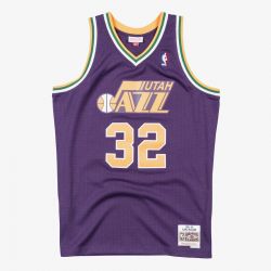 Maillot NBA Karl Malone Utah Jazz 1991-92 Mitchell & ness Hardwood Classic swingman Violet