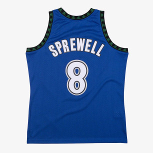 Maillot NBA Latrell Sprewell Minnesota Timberwolves 2003-04 Mitchell & ness hardwood classic bleu