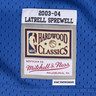 Mitchell & ness hardwood classic NBA Jersey Latrell Sprewell Minnesota Timberwolves 2003-04 royal