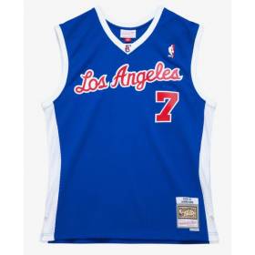 Maillot NBA Lamar Odom Los Angeles Clippers 2002-03 Mitchell & ness Hardwood Classics swingman Bleu