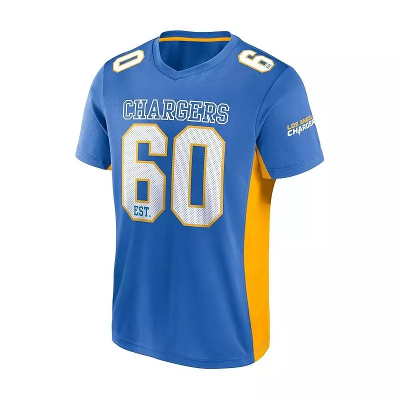 T-shirt NFL Los Angeles Chargers Fanatics Value Franchise Fashion Top