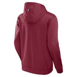 Sudadera con capucha NHL Colorado Avalanche Fanatics Defender Rojo