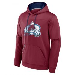 Sudadera con capucha NHL Colorado Avalanche Fanatics Defender Rojo