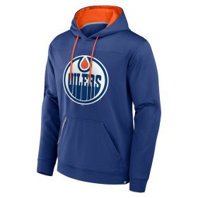 Sudadera con capucha NHL Edmonto Oilers Fanatics Defender Azul