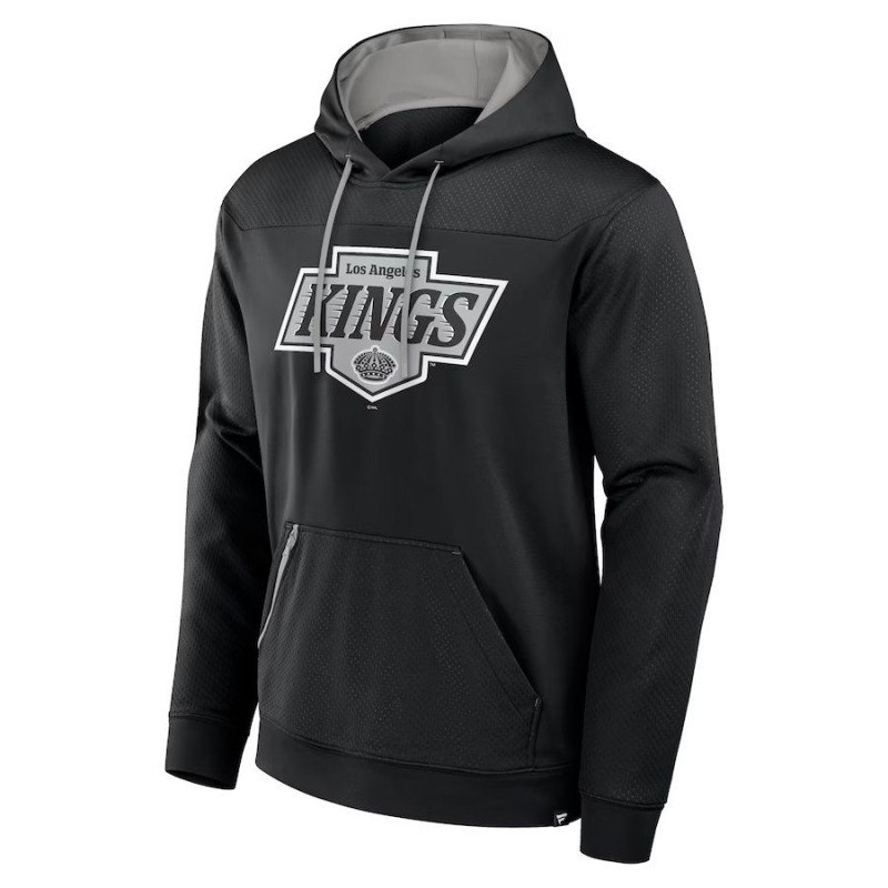 Sweat à capuche NHL Los Angeles Kings Fanatics Defender Noir Sweat à capuche NHL Los Angeles Kings Fanatics Defender Noir