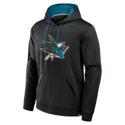 Sweat à capuche NHL San Jose Sharks Fanatics Defender Noir