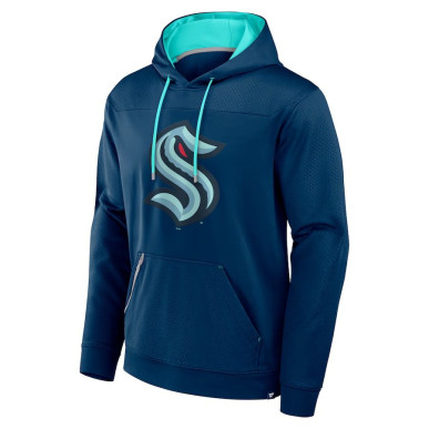 Fanatics Defender Hoodie NHL Seattle Kraken Navy