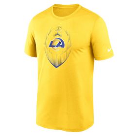 T-shirt NFL Los Angeles Rams Nike Recycled Legend Jaune