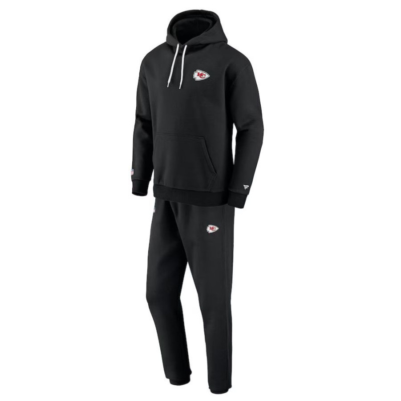 Men's Fanatics Tracksuit NFL Kansas City Chiefs black Men's Fanatics Tracksuit NFL Kansas City Chiefs black