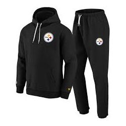 Conjunto de chándal NFL Pittsburgh Steelers Fanatics Tracksuit Negro