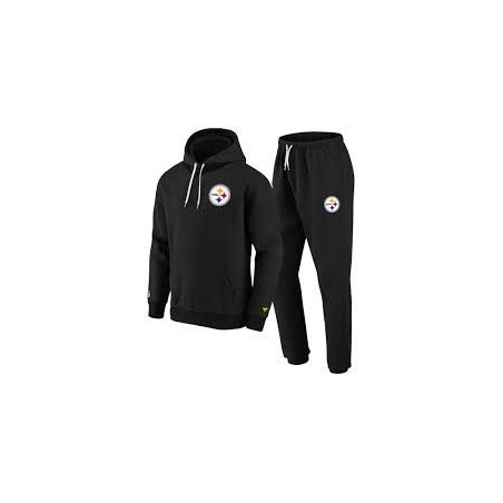 Conjunto de chándal NFL Pittsburgh Steelers Fanatics Tracksuit Negro