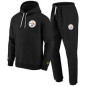 Ensemble Survêtement NFL Pittsburgh Steelers Fanatics Tracksuit Noir Ensemble Survêtement NFL Pittsburgh Steelers Fanatics Tracksuit Noir