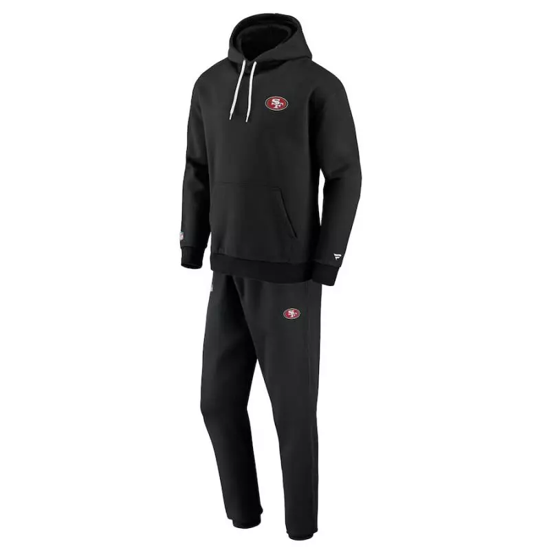 Conjunto de chándal NFL San Francisco 49ers Fanatics Tracksuit Negro