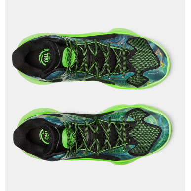 Zapatos de baloncesto Under Armour Curry Spawn Flotro NM "Verde"